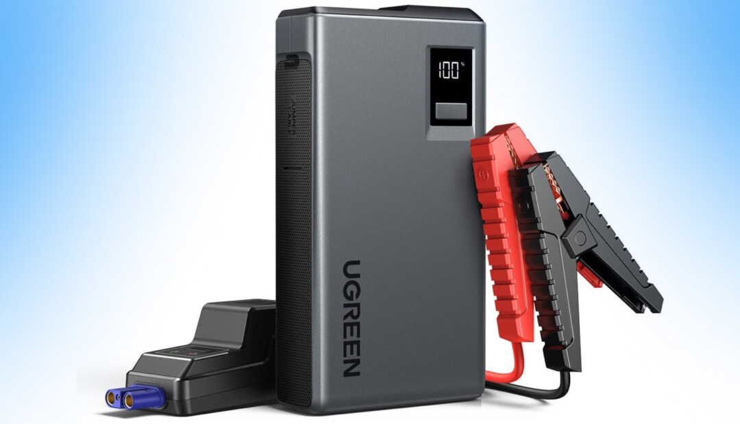UGREEN Jump Starter ES702 — компактный помощник для запуска автомобиля UGREEN Jump Starter ES702 — компактный помощник для запуска автомобиля