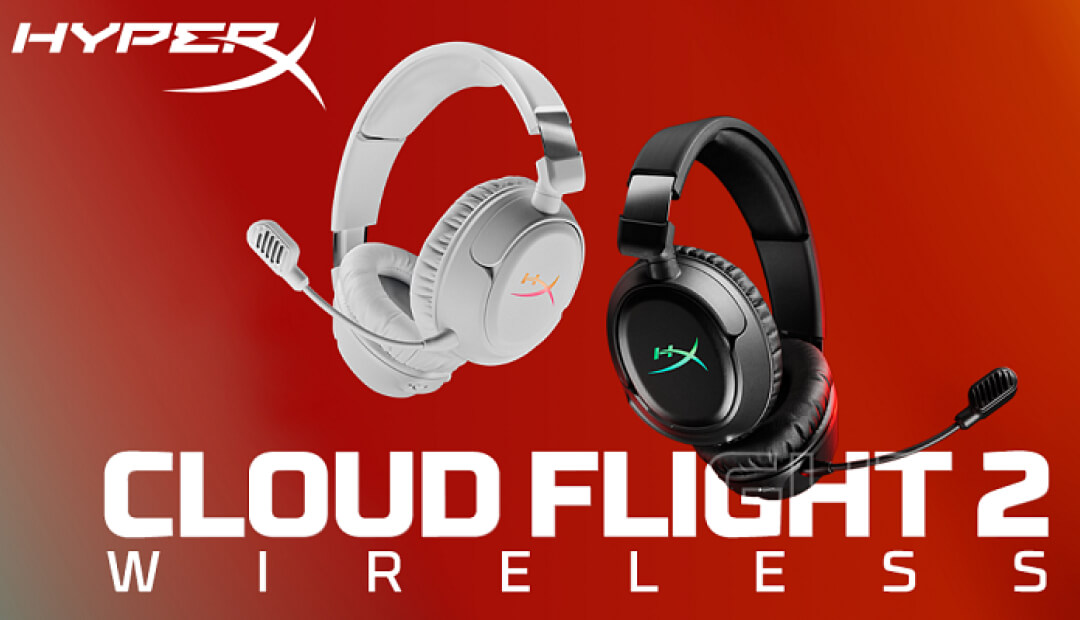 Беспроводная игровая гарнитура HyperX Cloud Flight 2 Беспроводная игровая гарнитура HyperX Cloud Flight 2